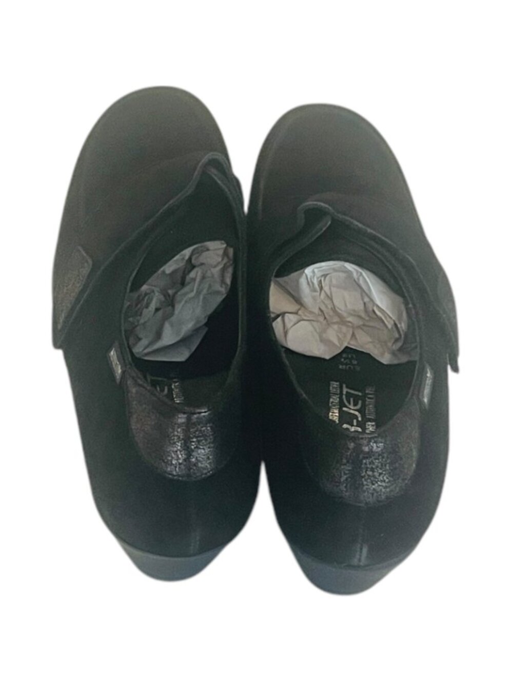 MEPHISTO Graziella Women's Black Velcalf Leather Shoes - Size 9 - NEW - Picture 9 of 10